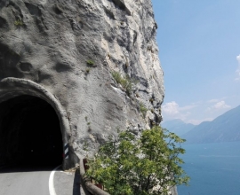 La strada della forra a Tremosine